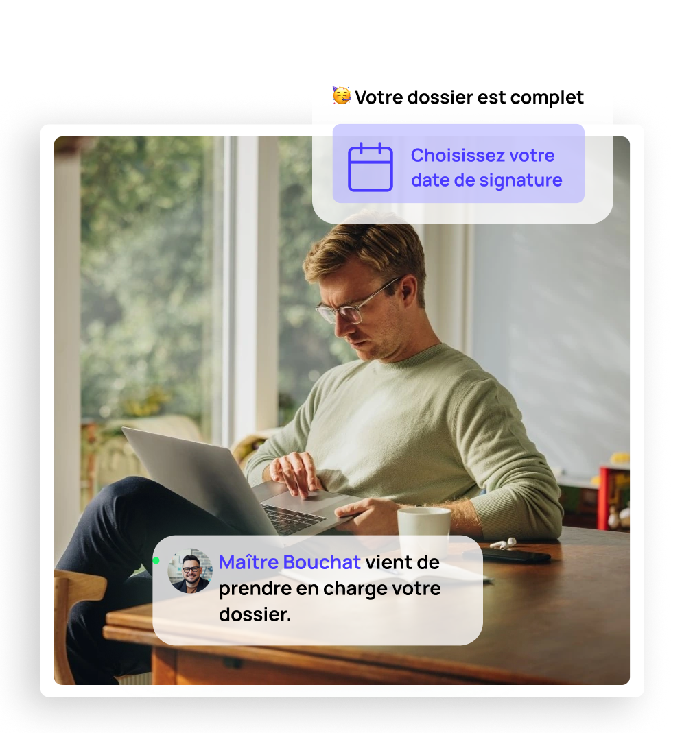 Simplifiez votre passage chez le notaire