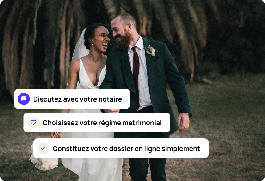 Vos démarches chez le notaire pour votre contrat de mariage