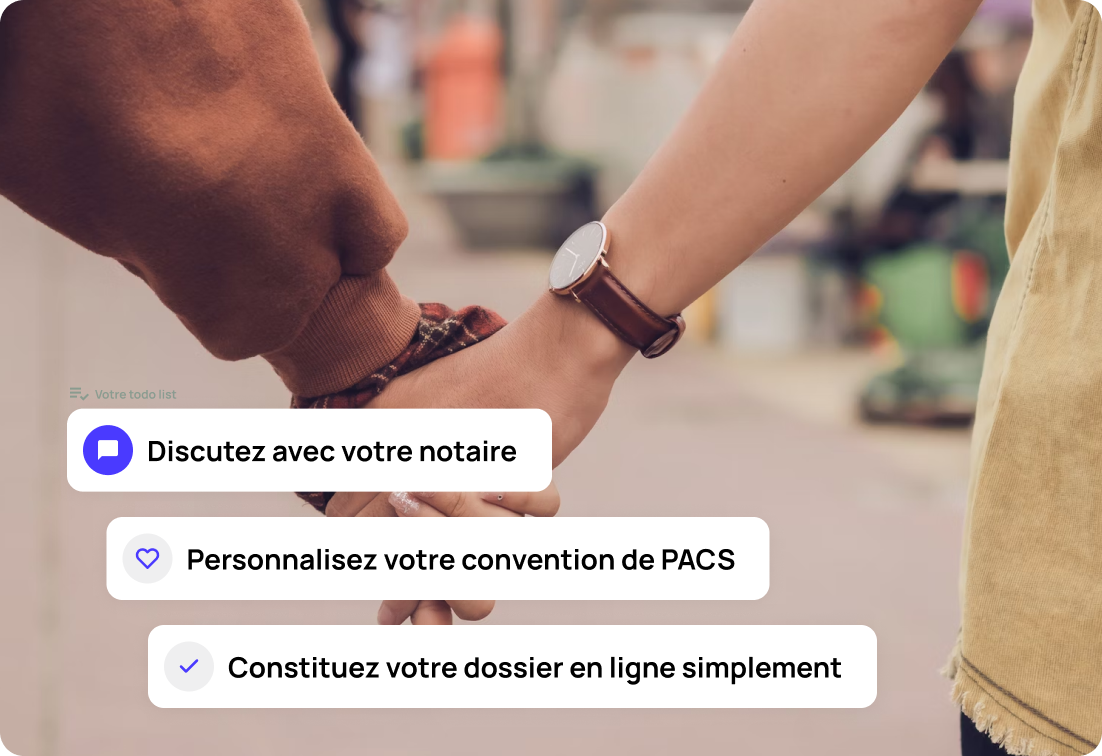 Vos démarches chez le notaire pour votre convention de PACS 