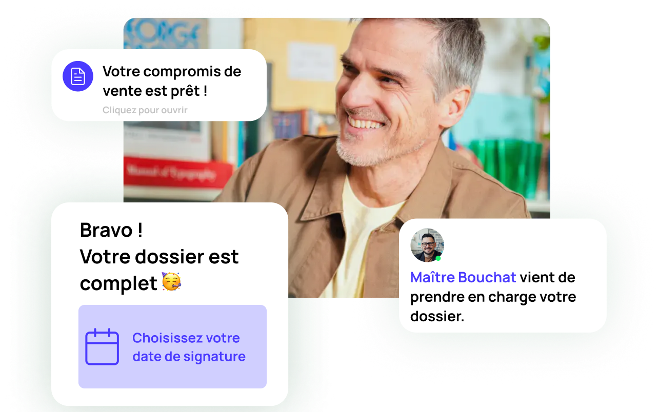Vos démarches chez le notaire pour votre vente immobiliere